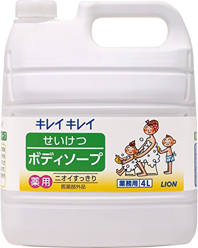業務用大容量 キレイキレイ せいけつボディソープ 4L レモン&オレンジの香り
