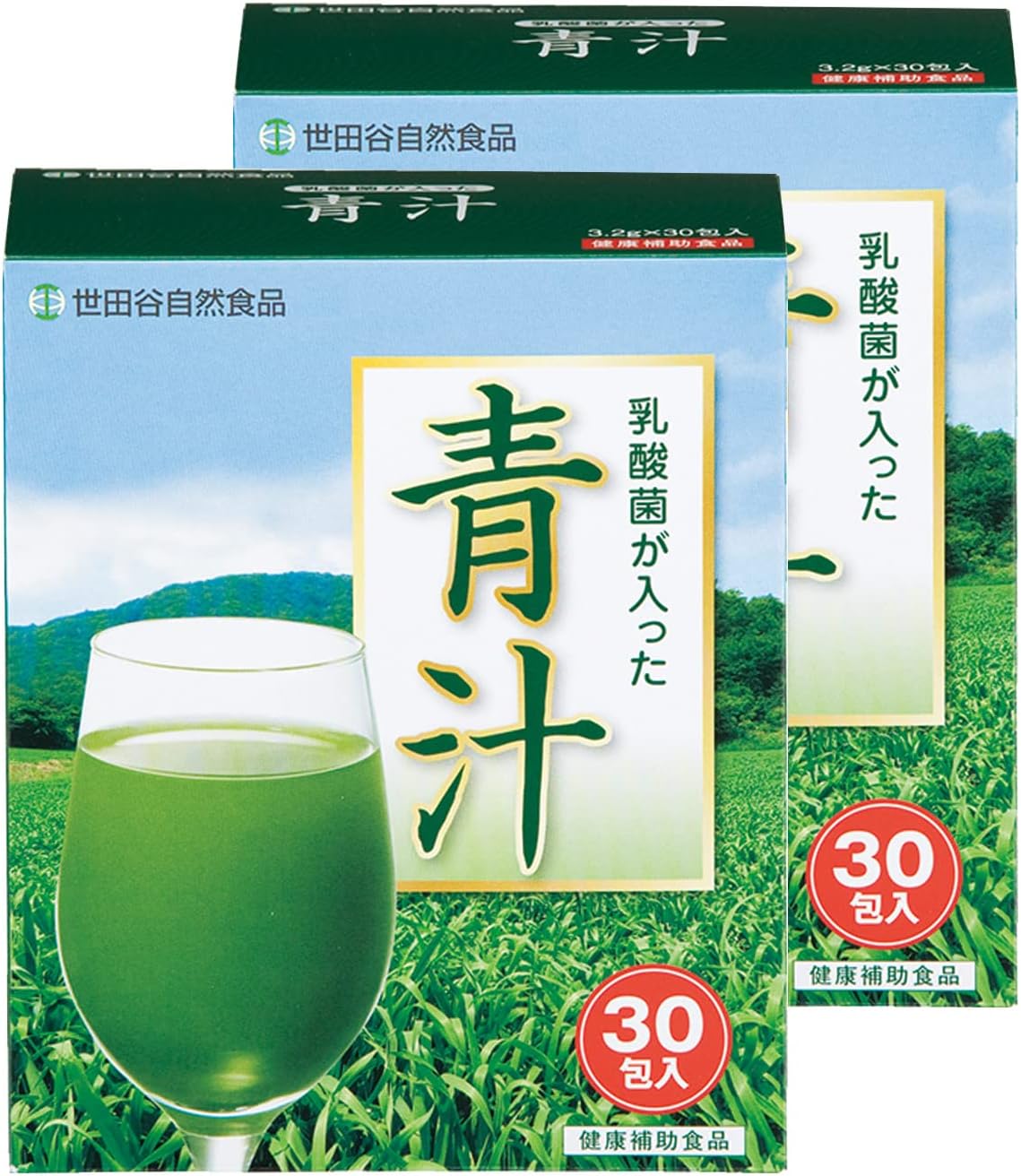 世田谷自然食品 乳酸菌が入った青汁|菌+繊維を一杯で