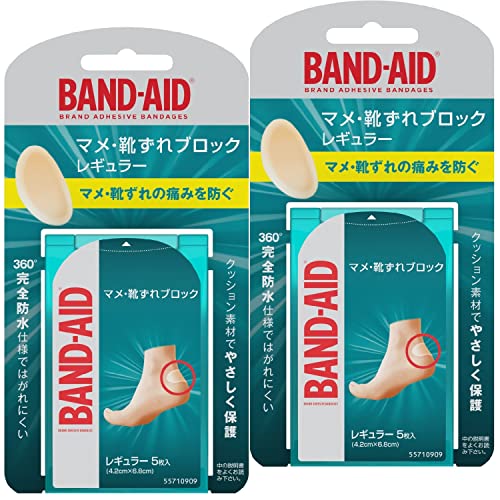 BAND-AID マメ・靴ずれブロック 靴擦れ防止パッド