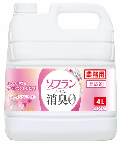 ソフラン プレミアム消臭 4L×3個(1ケース)業務用