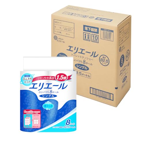 エリエール トイレットペーパー 1.5倍巻き 82.5m×32ロール シングル