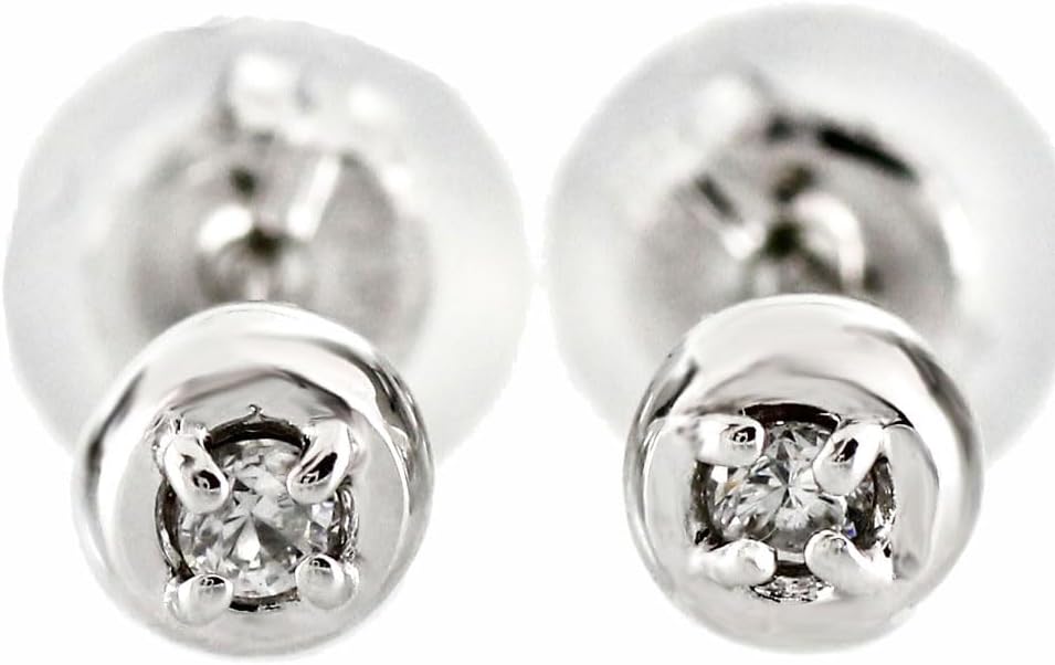 リュイール K10 一粒ダイヤ スタッドピアス|毎日の華
