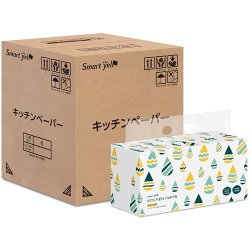 アイリスプラザ キッチンペーパー 吊り下げ 200組×6個