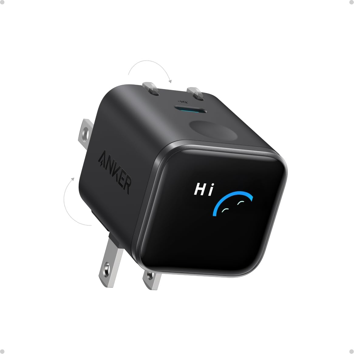Anker Nano Charger (45W, Display)|残量・出力が見える